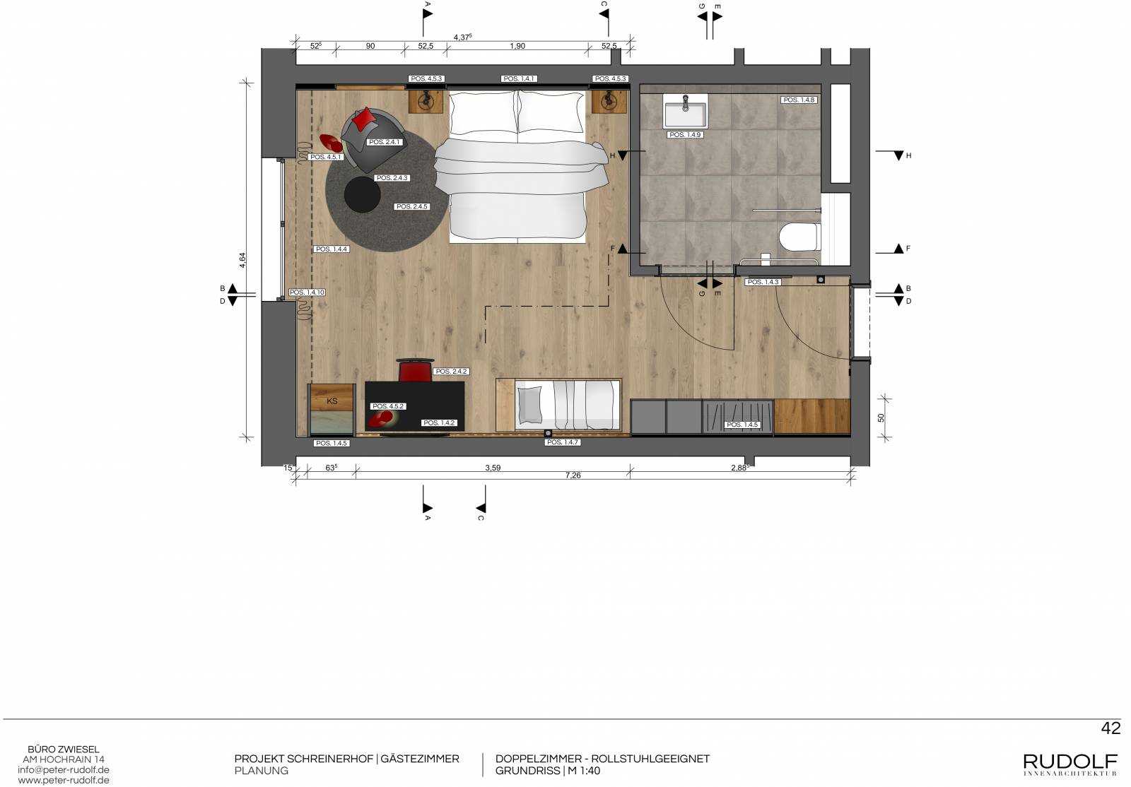 Großzügige Luxusappartements Symbolfoto