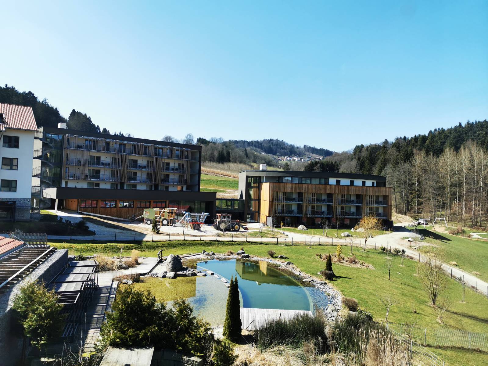 Weitläufig. Naturnah. Viel Platz für die Familie. Symbolfoto