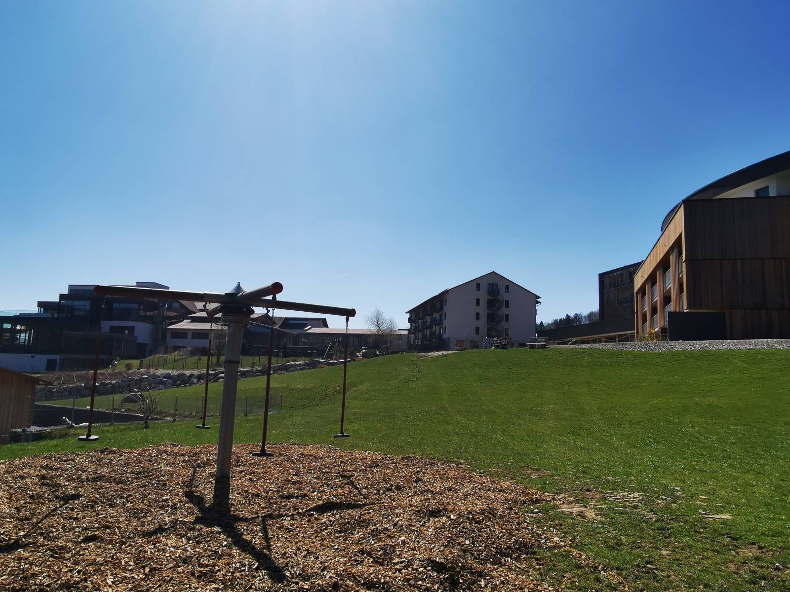 Weitläufig. Naturnah. Viel Platz für die Familie. Symbolfoto