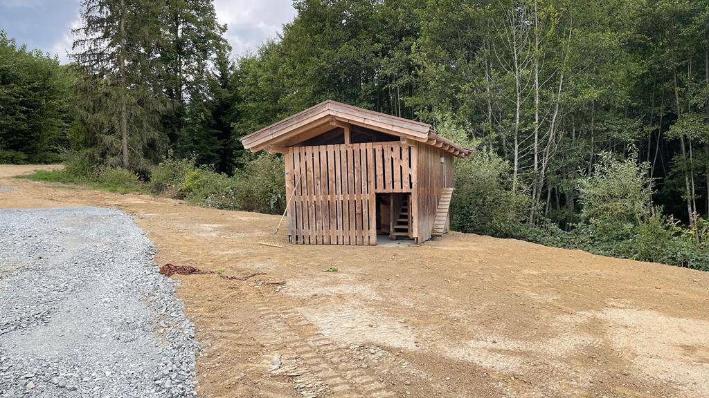 Bauernhof -Neubau- Symbolfoto