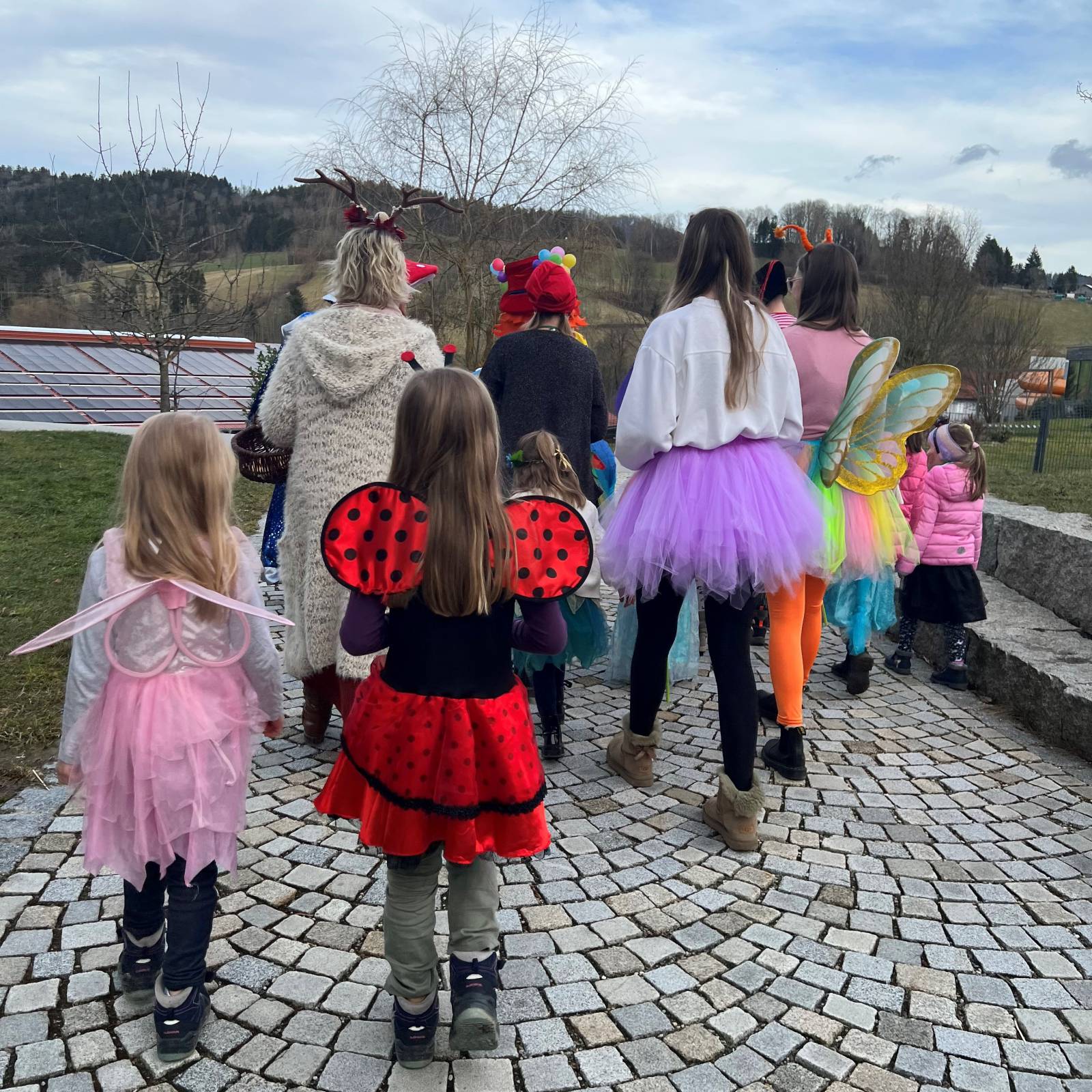 Faschingsgaudi 🥳 mit Umzug  Symbolfoto