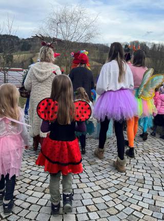 Faschingsgaudi 🥳 mit Umzug  Symbolfoto