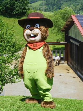 Biber Bibo im Schreinerhof: Unser neues Maskottchen ist da Symbolfoto