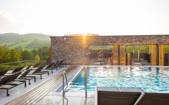 Ausblick vom Infinity Pool