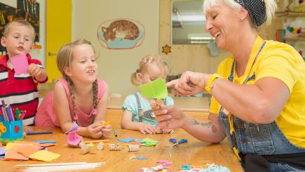 Kinderbetreuung im Familotel Schreinerhof in Bayern