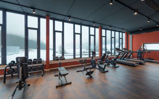 Fitnessraum im Familienhotel Schreinerhof