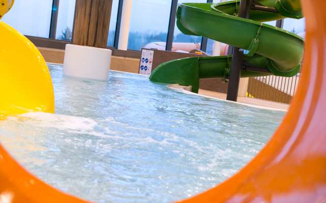 Rutschen im Aquapark vom Familienhotel Schreinerhof
