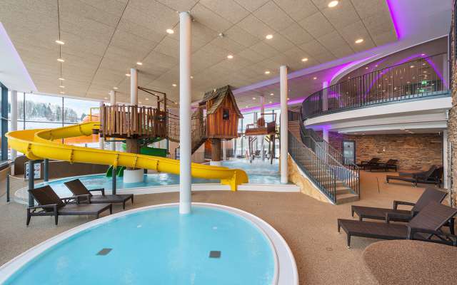 Der Aquapark im Familienhotel Schreinerhof