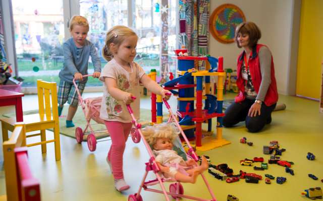 Kinderbetreuung im Familienhotel Schreinerhof im bayerischen Wald