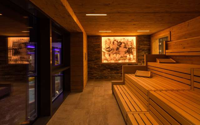Sauna für Familien im Familienhotel Schreinerhof