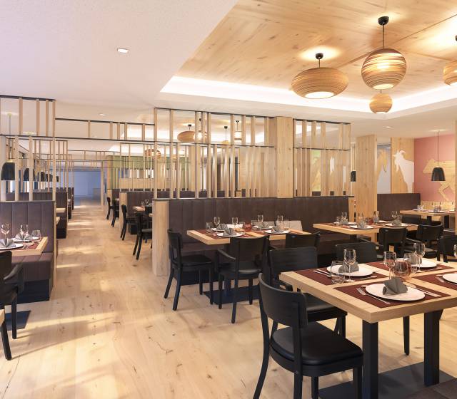 Buffet-Restaurant im Familienhotel Schreinerhof