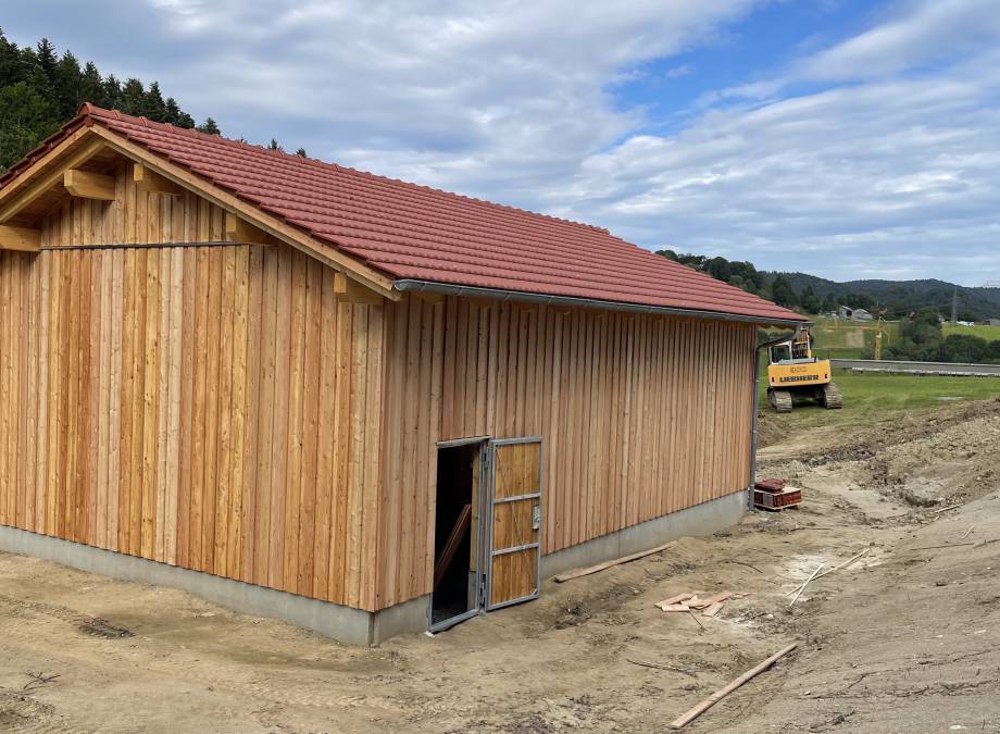 Bauernhof -Neubau- Symbolfoto