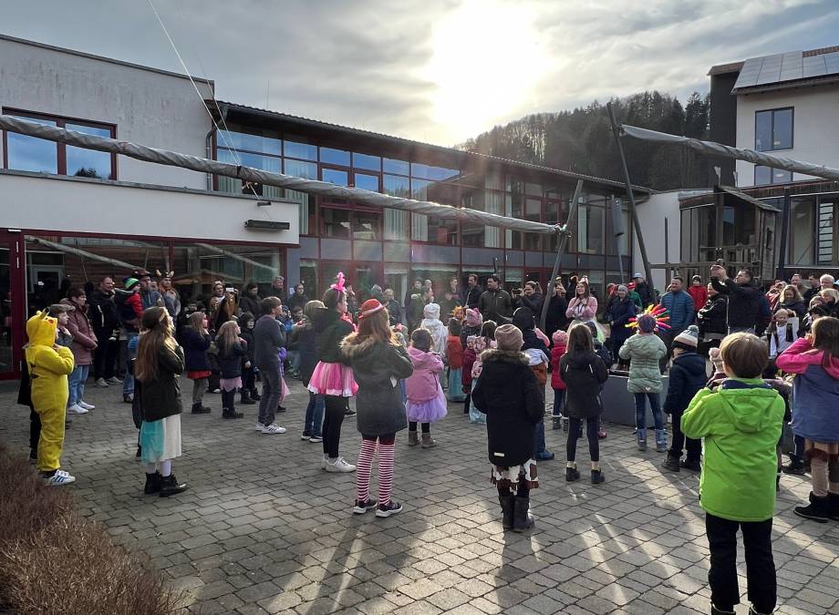 Faschingsgaudi 🥳 mit Umzug  Symbolfoto