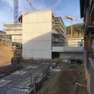 Hochsaison auf der Baustelle während der Schließphase, Bild 3/5