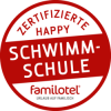 familotel Zertifizierte Happy Schwimmschule Logo